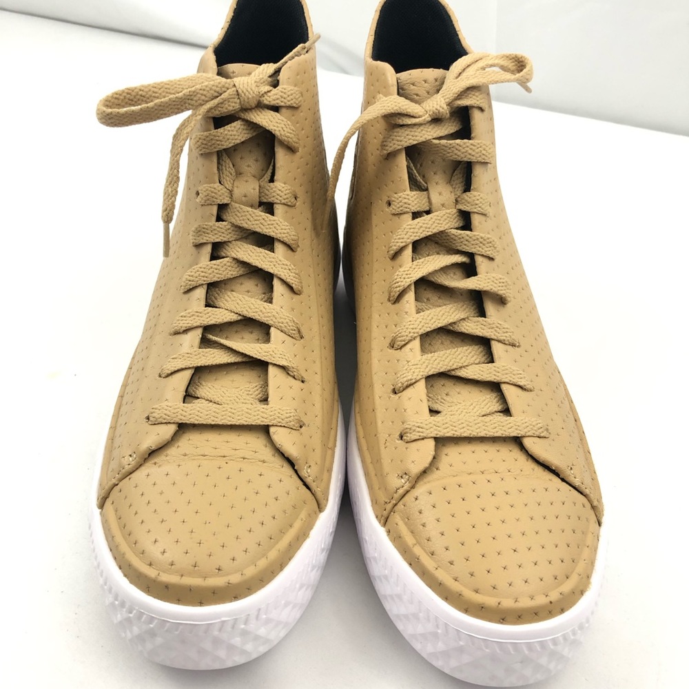 Converse Brown All Star Chuck Taylor Leather 8 - Picture 3 of 6